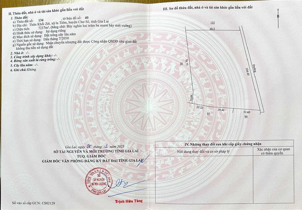 Hot! đất nông nghiệp nam pleiku kiếm lời từ 2,4 ha hơn 320m mặt tiền đường qh thổ cư