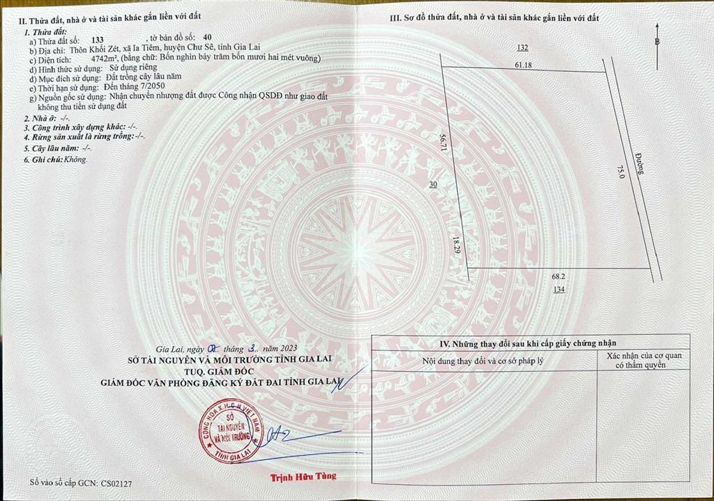 Hot! đất nông nghiệp nam pleiku kiếm lời từ 2,4 ha hơn 320m mặt tiền đường qh thổ cư