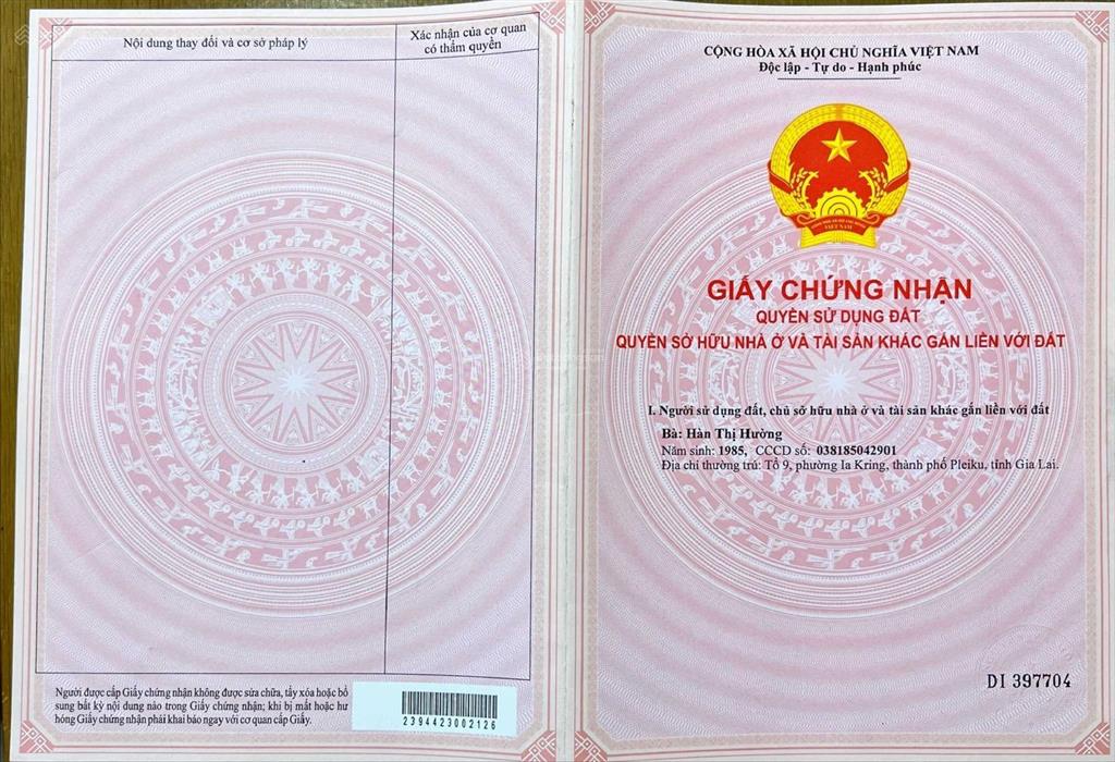 Hot! bán gấp đất qh thổ cư ql14 gần kcn nam pleiku giá 18 triệu/m ngang  0916 767 ***