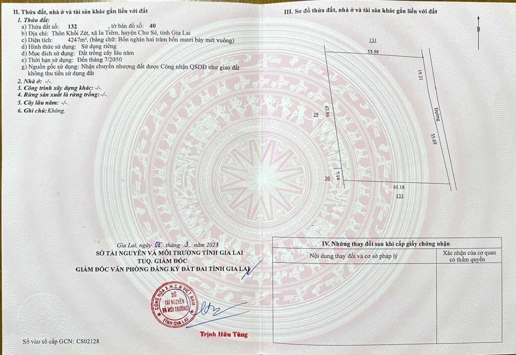 Hot! bán gấp đất qh thổ cư ql14 gần kcn nam pleiku giá 18 triệu/m ngang  0916 767 ***