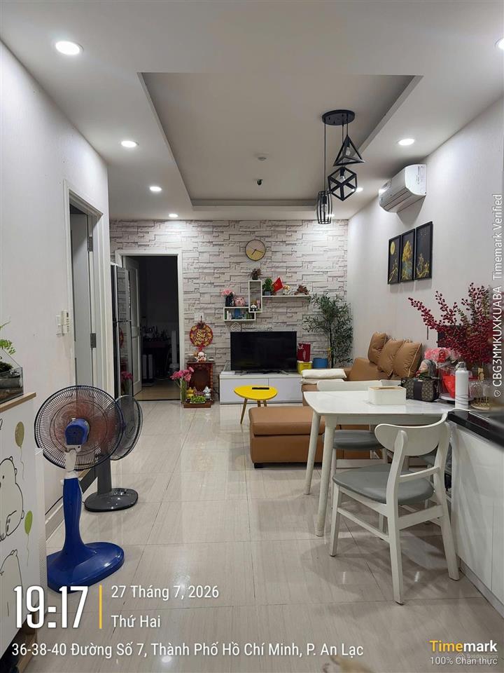 Bán căn hộ chung cư moonlight park view 2pn, 1wc, view mát mẻ tầng đẹp, nội thất đầy đủ