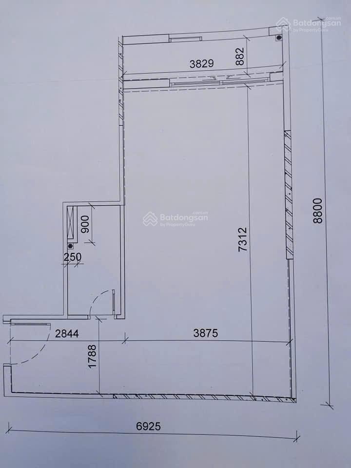Bán căn chung cư office 1pn + và 1wc, lô gia, có nội thất, tầng 2 ở hoặc mở công ty giá tốt 2 tỷ