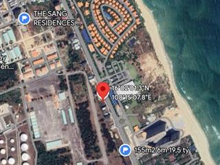 Bán cặp đất 313m2 đường võ nguyên giáp đối diện ariyana biển mỹ khê đà nẵng, vip được xây cao tầng