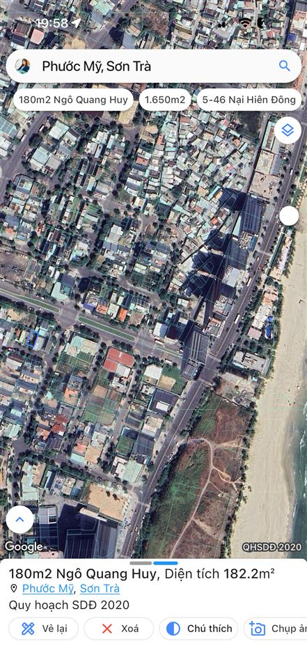 Cho thuê 180m2 đường ngô quang huy sát hồ nghinh gần biển mỹ khê phù hợp kinh doanh nhiều mô hình