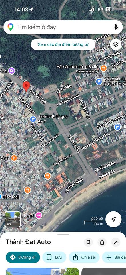 Bán cặp đất siêu đẹp đường lê đức thọ ngay bãi tắm đẹp nhất đầu tuyến sơn trà được xây cao tầng