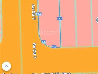 Bán cặp đất 207m2 góc 2 mặt tiền đường đông kinh nghĩa thục giao an cư 7 phù hợp xây căn hộ giá tôt