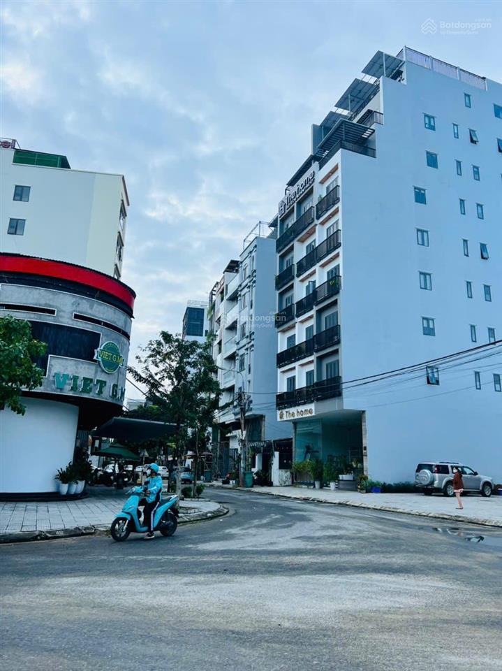 Bán lô góc 2 mặt tiền 465m2 đường lê văn quý gần biển mỹ khê được xây cao tầng xây khách sạn