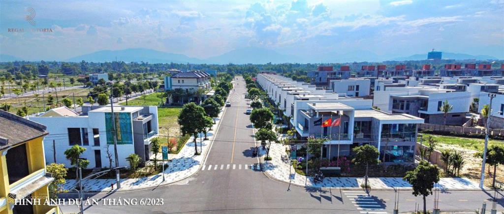 Bán lô góc 2 mặt tiền 306m2 trục 20m5 dự án regal victoria siêu vip để làm biệt thự nghỉ dưỡng