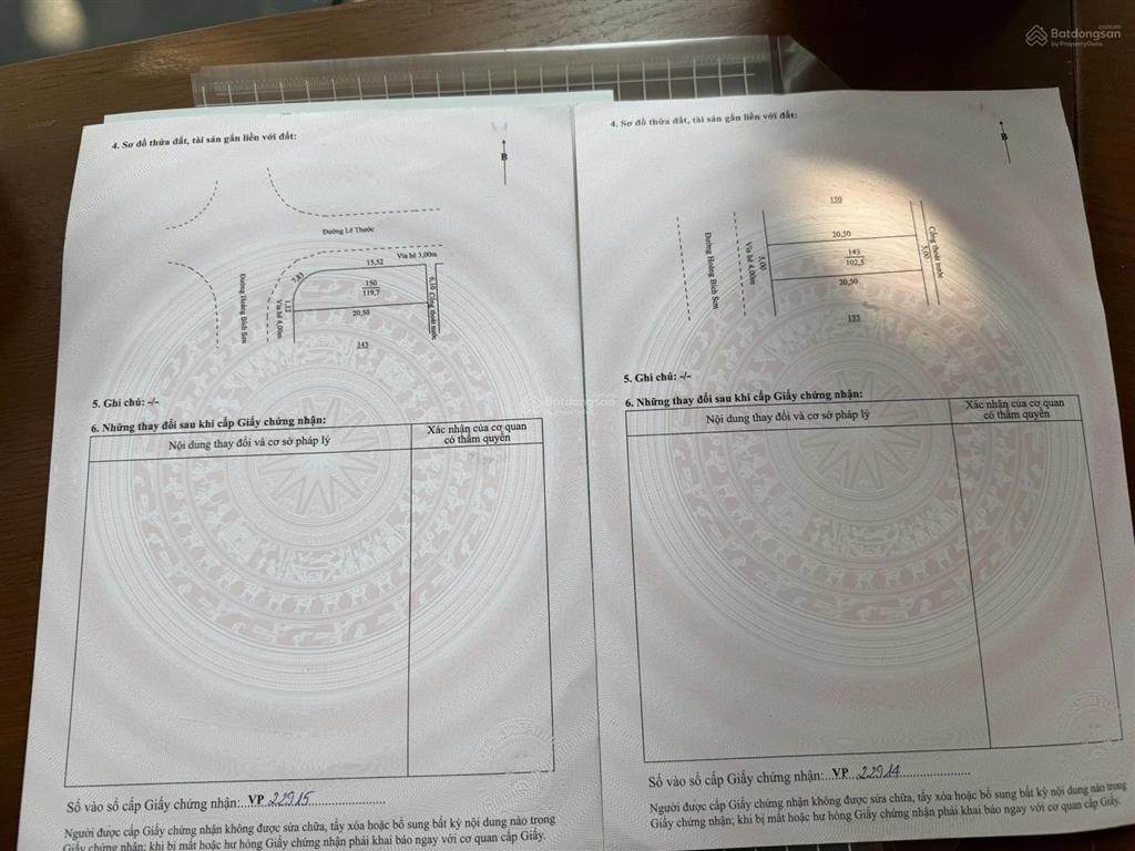 Bán lô góc 2 mặt tiền 222m2 hoàng bích sơn  lê thước gần công viên hồ nghinh ra biển 300m