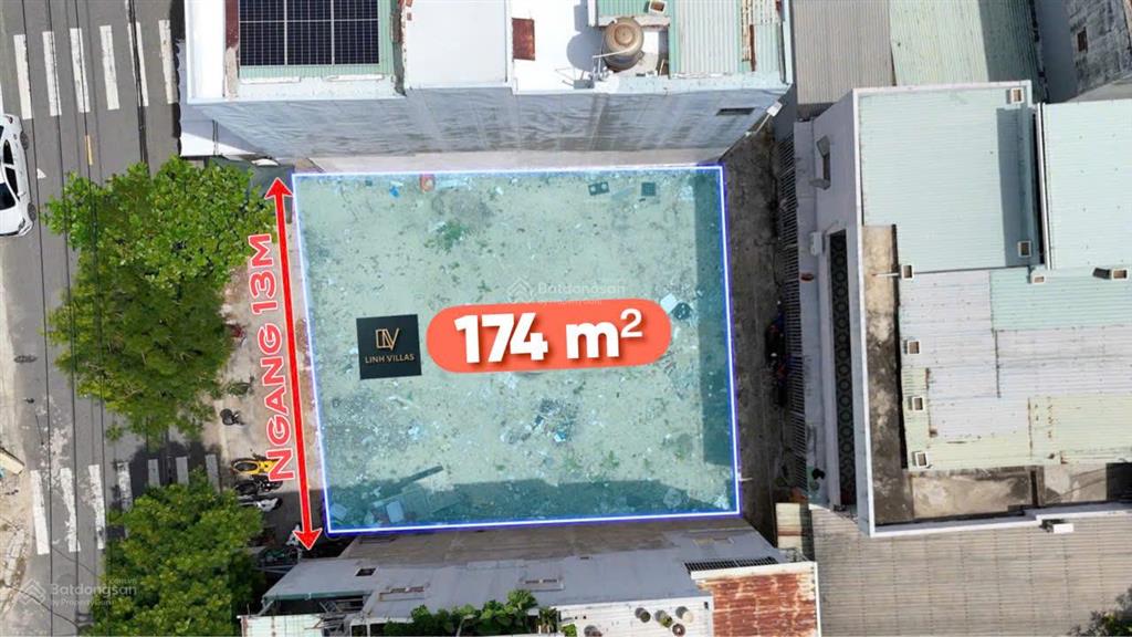 Bán lô đất 174m2 đường ngô thì sĩ thông biển ngay lõi phố tây an thượng kinh doanh sầm uất
