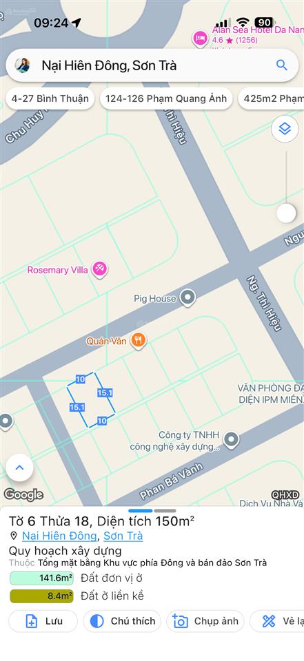 Bán đất tặng nhà 3 tầng nguyễn đình hoàn trung tâm sơn trà giá rẻ nhất thị trường