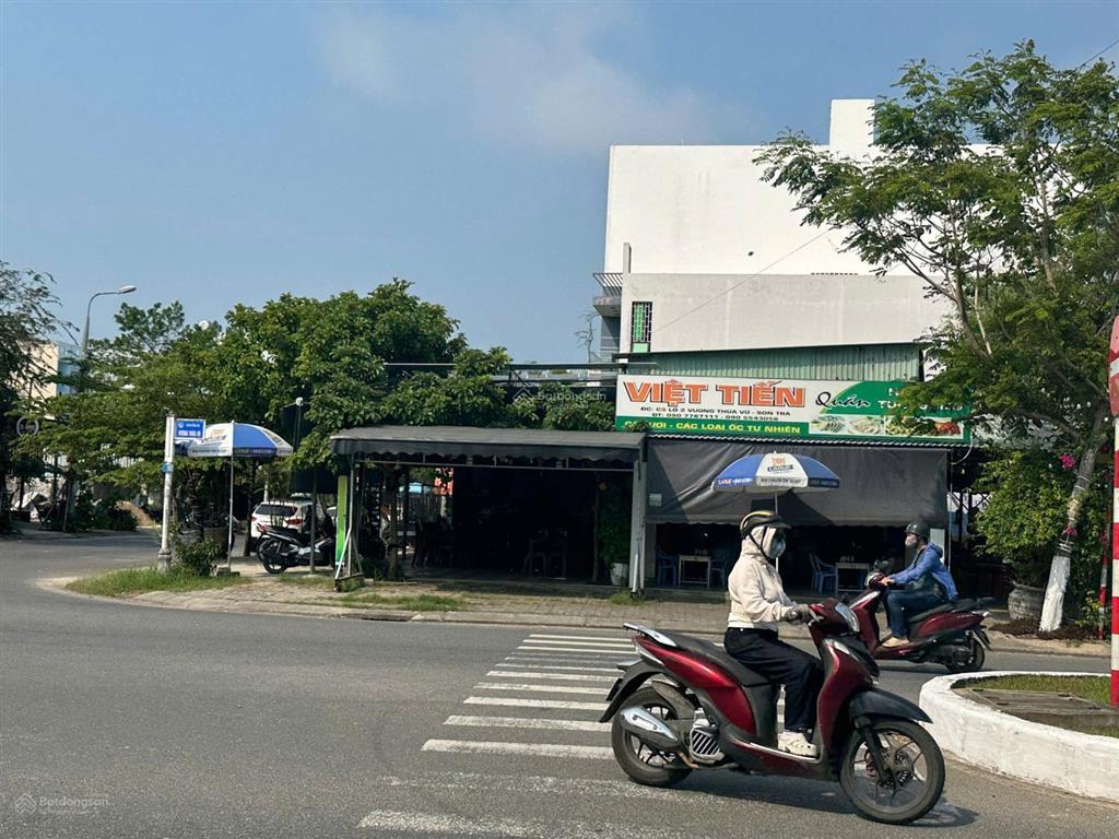 Bán lô góc 2 mặt tiền vương thừa vũ  trần duy chiến 222m2 được xây cao tầng siêu vip gần biển