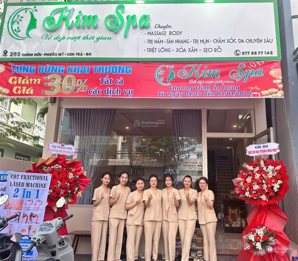 Bán đất tặng nhà đường chính hữu trung tâm sơn trà gần võ văn kiệt có mặt bằng cho spa thuê 25tr/th