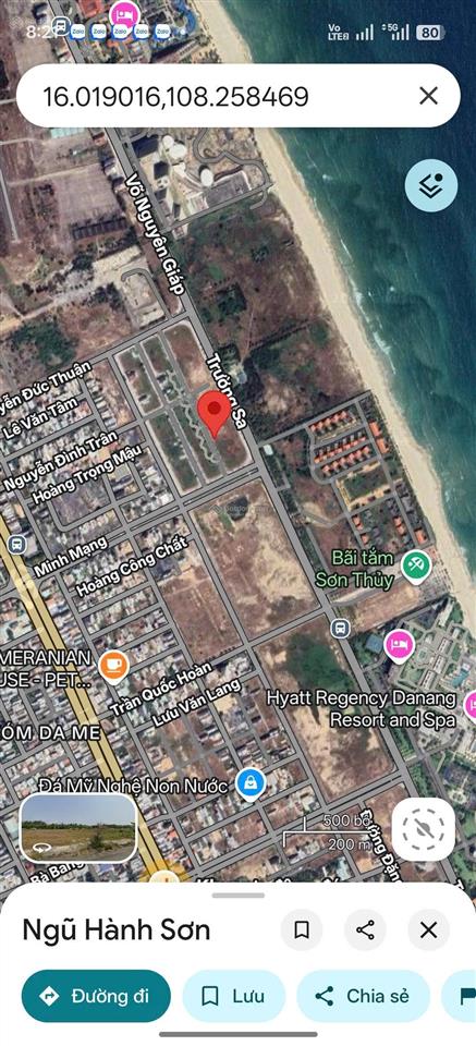 Bán cặp đất 280m2 đường 10,5m saphia đà nẵng view công viên gần biển siêu vip phù hợp xây căn hộ