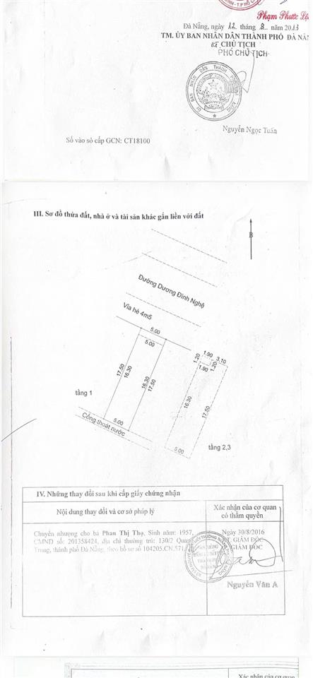 Bán nhà 3 tầng dương đình nghệ phố hàn sầm uất trung tâm biển mỹ khê giá rẻ hơn thị trường 2 tỷ