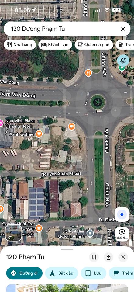 Cho thuê mặt bằng lớn đường phạm văn đồng diện tích 1905m2 ngã tư sầm uất gần biển mỹ khê
