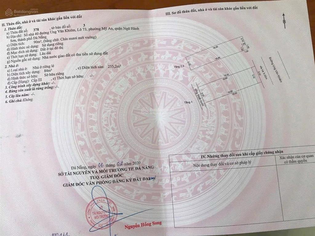 Bán lô góc 2 mặt tiền an thượng 23 và ung văn khiêm diện tích 210m2 lõi phố tây an thượng giá tốt