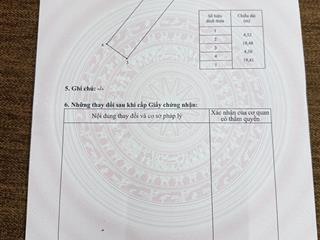 Chính chủ bán lô đất diện tích 84,7m2 đẹp xã trung kênh, bắc ninh