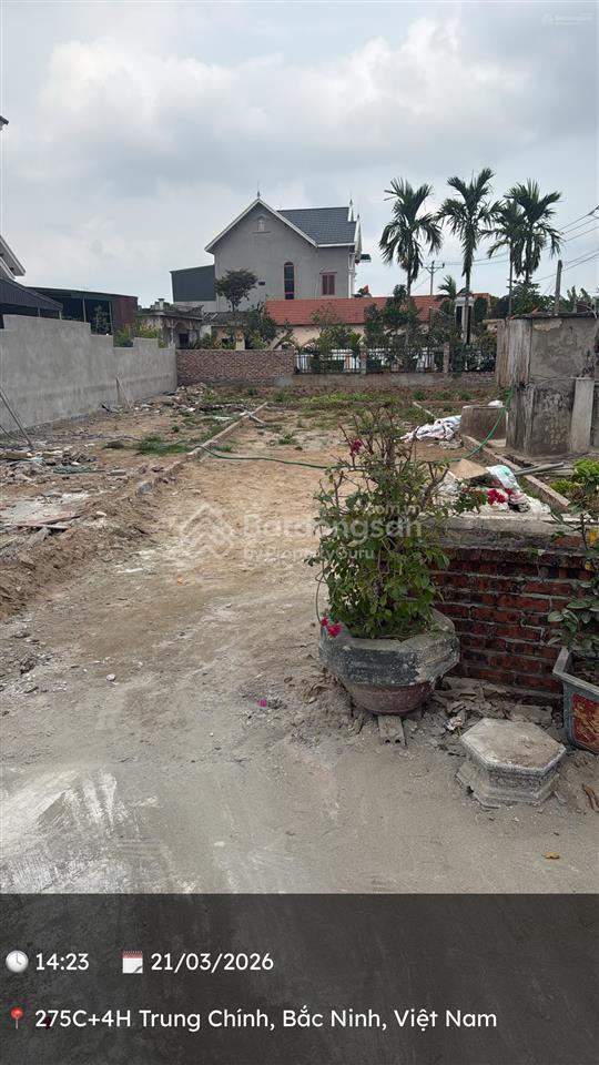 Chính chủ bán lô đất diện tích 84,7m2 đẹp xã trung kênh, bắc ninh