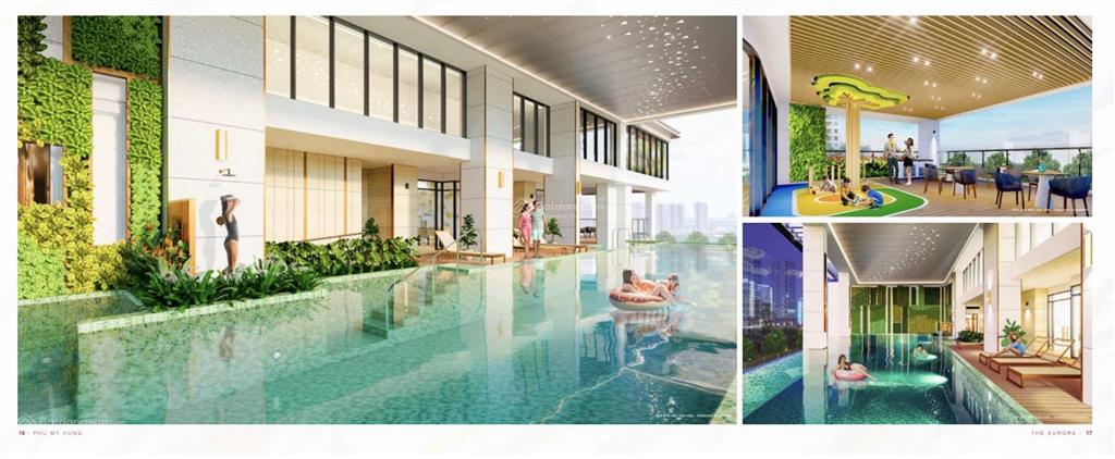 Bán 2pn + sân vườn siêu hiếm the aurora mới nhất, trần cao 4.5m, pháp lý chuẩn 0907 006 ***