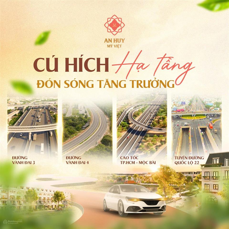 Bán đất thổ cư 5*18m2 1.9 tỷ đường mỹ hạnh ( nguyễn văn qúa), đức hòa, long an.