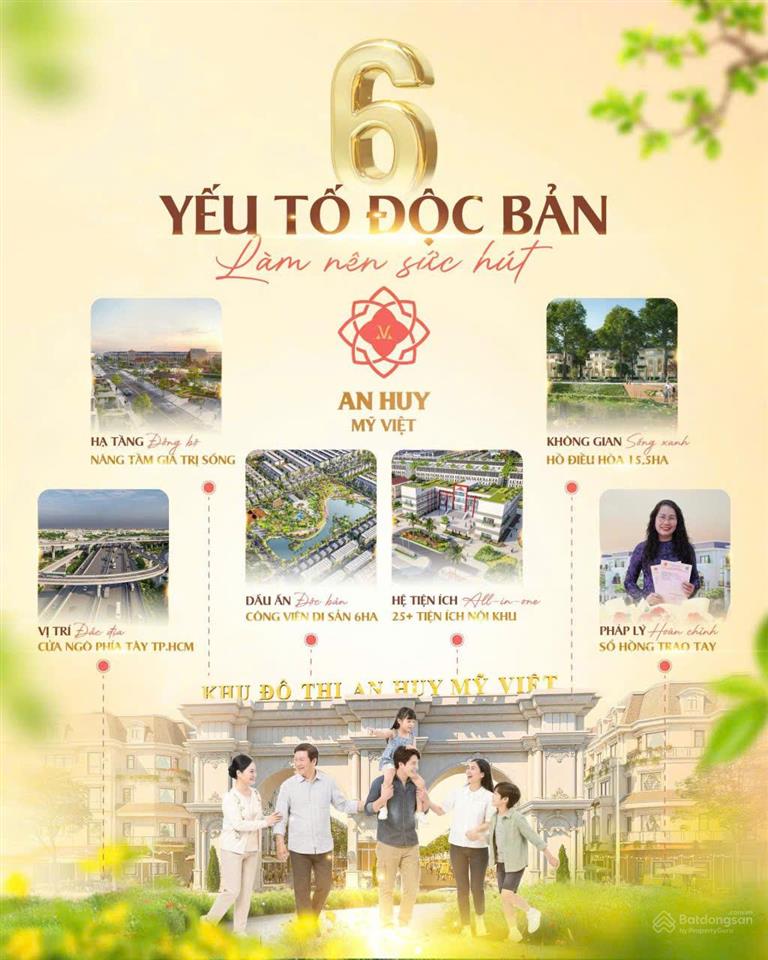 Bán đất thổ cư 5*18m2 1.9 tỷ đường mỹ hạnh ( nguyễn văn qúa), đức hòa, long an.
