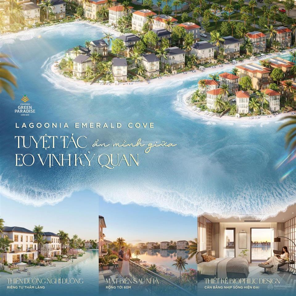 Giá chỉ 8,4 tỷ (chưa vat) sở hữu ngay nhà phố 75m2 vinhomes green paradise cần giờ! 0394 000 ***