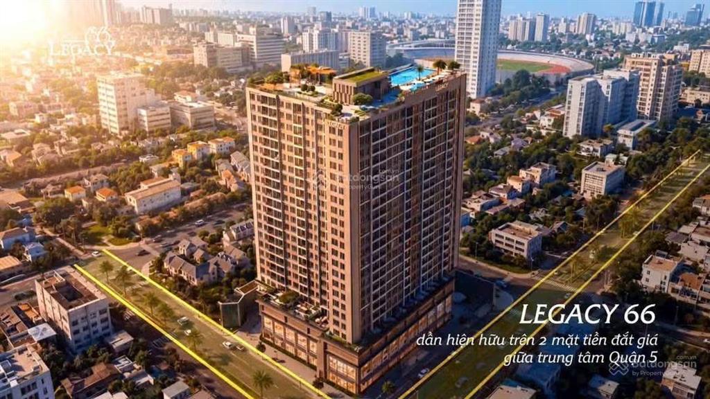 Căn hộ tài lộc legacy 66, ngay trung tâm tp. hcm. giá chỉ từ 5 tỷ. sổ riêng,  0394 000 *** oanh