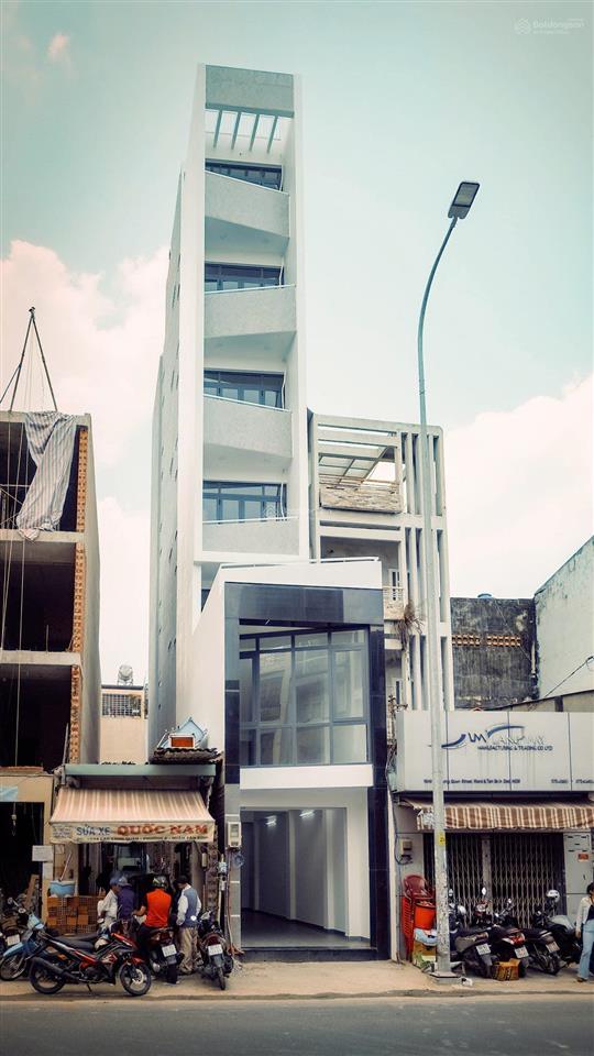 12,8 tỷ tl , bán nhà mt lạc long quân, p8, tb, 75m2 , 7 tầng thang máy