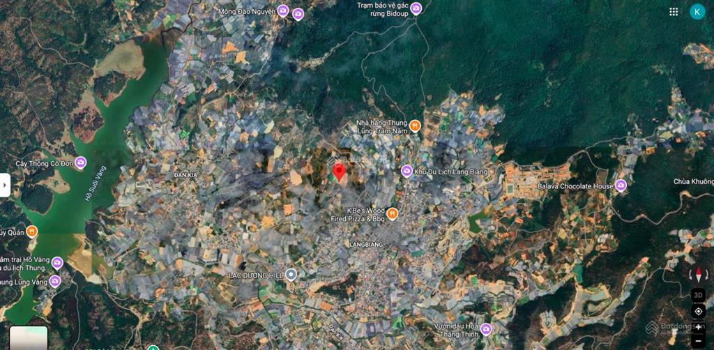 Bán 6,6ha chân núi lang biang, đà lạt. có 887m2 đất ở đô thị, quy hoạch thương mại dịch vụ