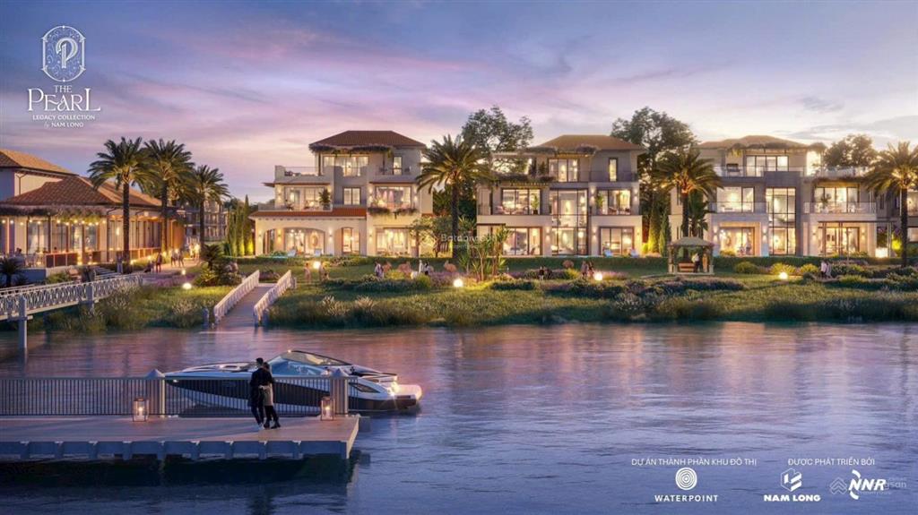 Dinh thự ven sông the pearl waterpoint giá tốt nhất lịch sử, sở hữu chỉ với hơn 45tr/m2, đã gồm vat