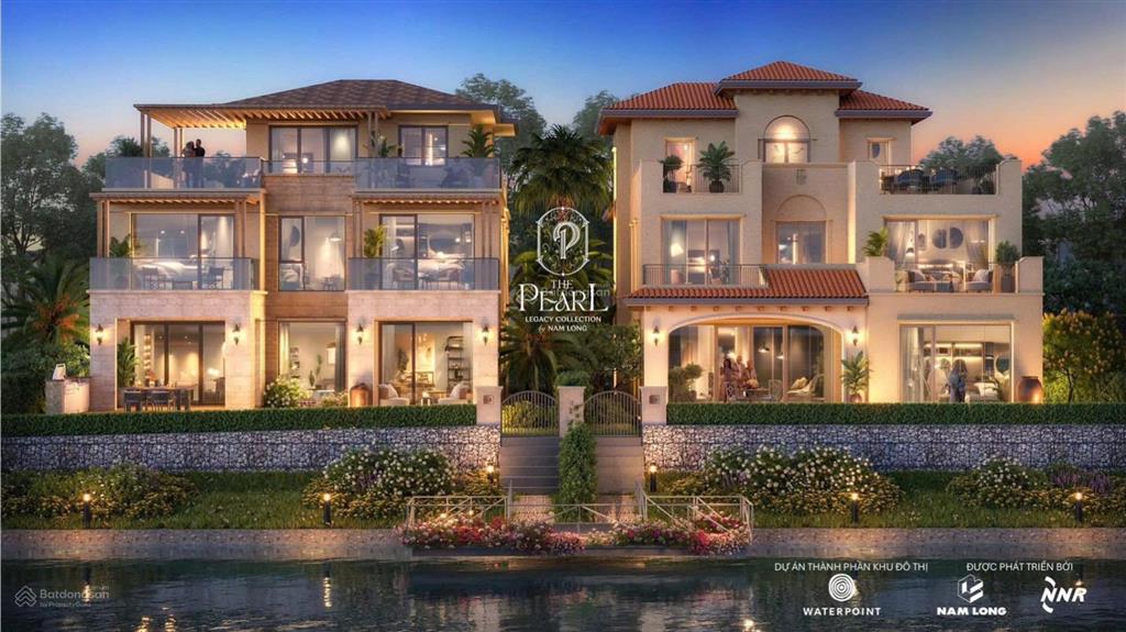 Dinh thự ven sông the pearl waterpoint giá tốt nhất lịch sử, sở hữu chỉ với hơn 45tr/m2, đã gồm vat