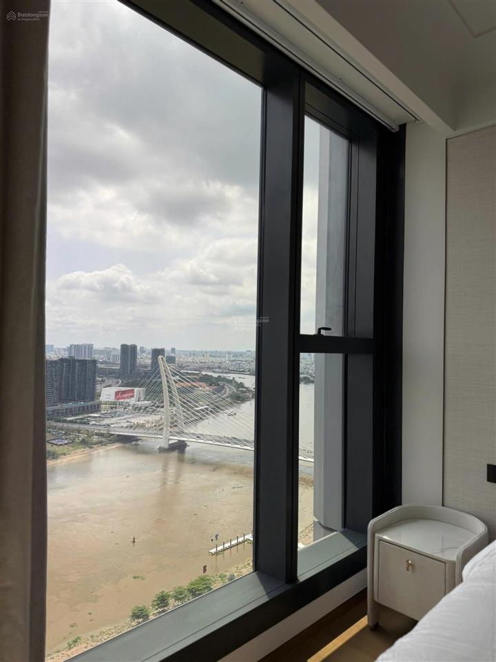 Căn thuê căn hộ hàng hiệu 3pn grand marina saigon view trực diện sông. 124m². quản lý jw marriott