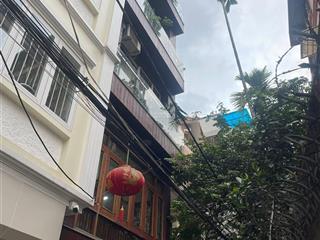 Lạc long quân  50m² x 6t mặt tiền 4,2m  ô tô tránh  nội thất nhập khẩu  giá 18,9tỷ (tl)