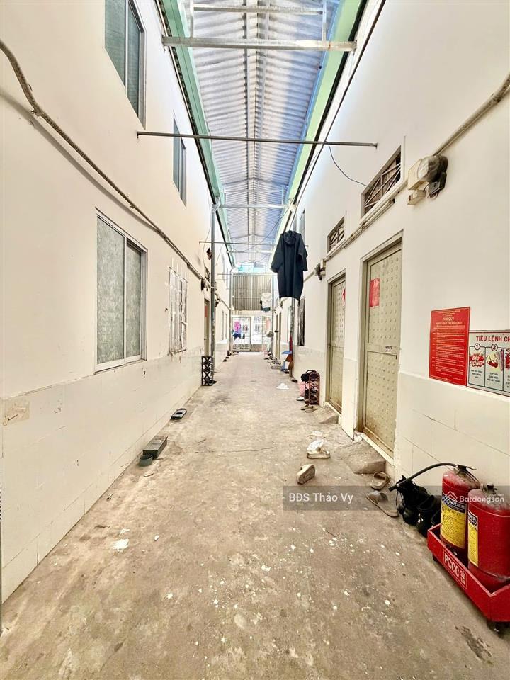 Bán dãy trọ ngay chợ đêm bàu bàng 150m2 giá 1tỷ450, dòng tiền ~7tr/th, mt đường nhựa, sổ riêng