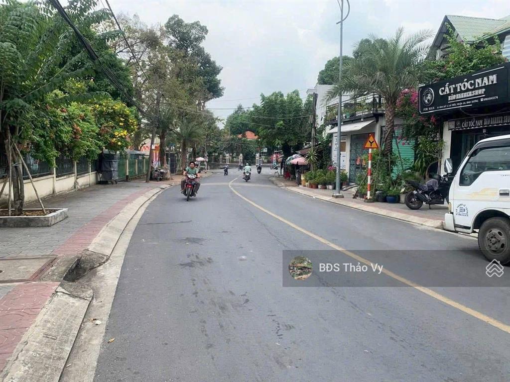 Bán gấp đất mặt tiền lái thiêu 105m² giá chỉ 1 tỷ 860 triệu  đường thông thoáng  sổ riêng
