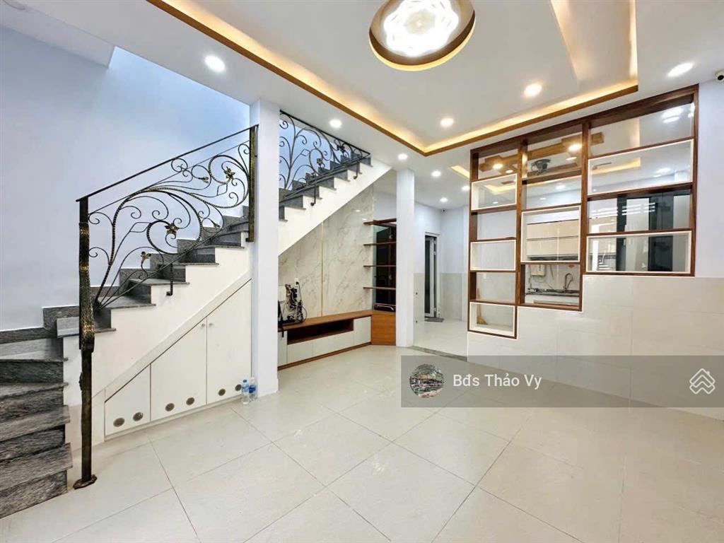 Bán nhà 1 trệt 1 lầu mặt tiền lê văn quới 100m2 đang cho thuê có dòng tiền  sổ riêng