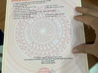 Tôi chính chủ bán đất mặt tiền bình an 7, p. hòa cường bắc , hải châu