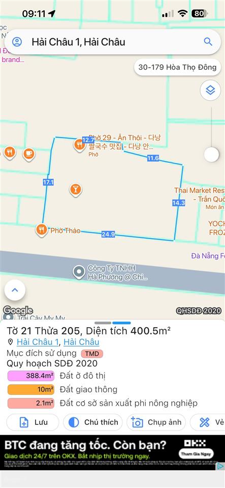 Bán nhà mặt phố tại 06 trần quốc toản, đà nẵng, 130 tỷ, 400.6m2, hàng hiếm, đẹp, nhiều tiện ích