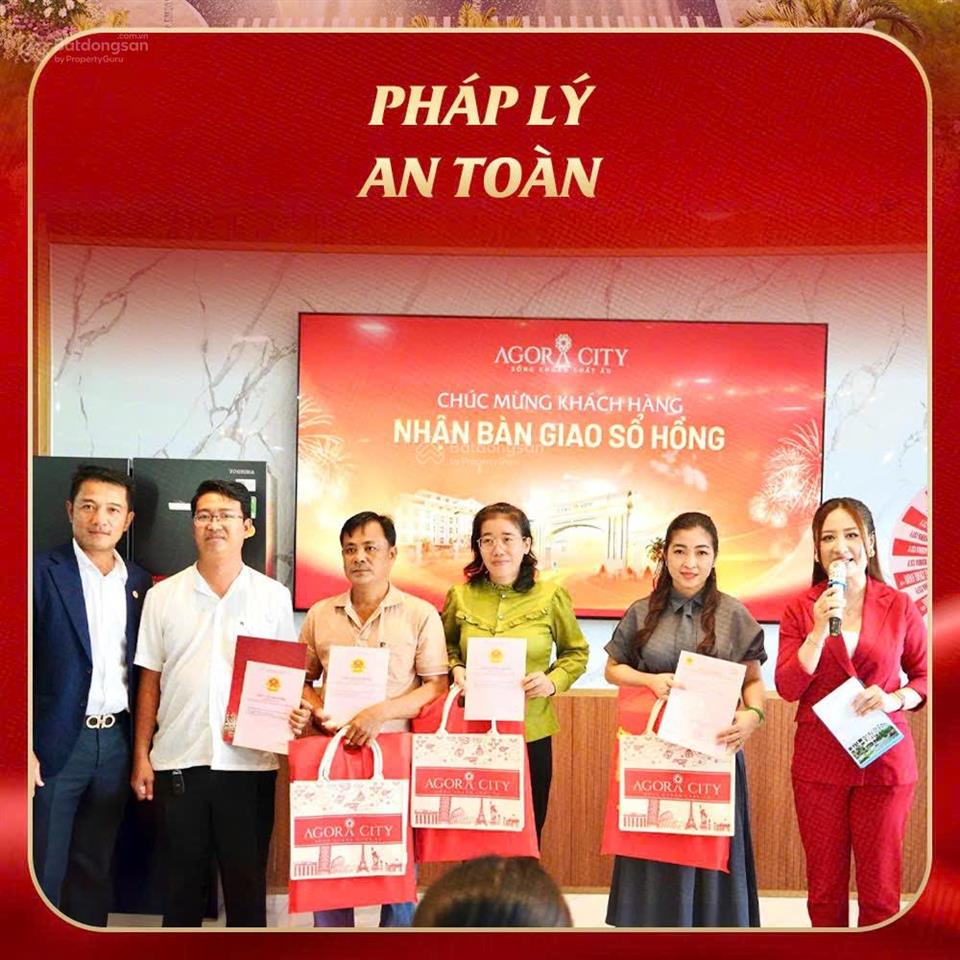 Bán đất nền dự án agora city khu trung tâm hành chính công