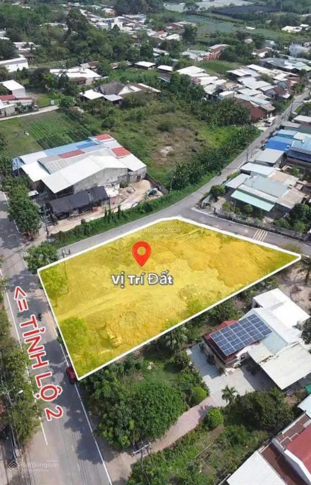 Bán đất 5x20m  mặt tiền tỉnh lộ 2 củ chi  giá chỉ 2 tỷ 250 tl