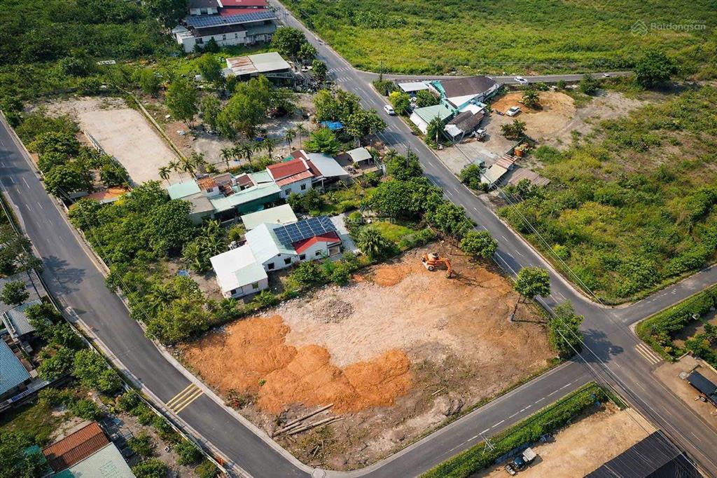 Chỉ 9tr/m2  bán đất 12x45 540m2  góc 2 mặt tiền tỉnh lộ 2 và trần quang đạo tân thông hội