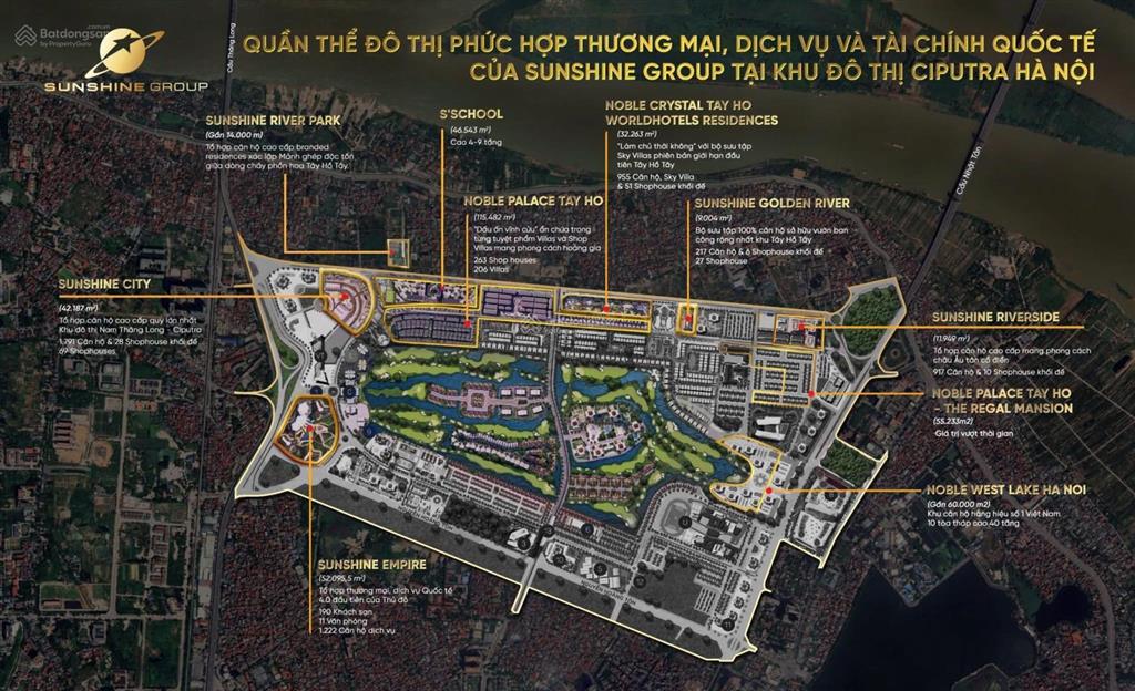 Ra mắt căn hộ sunshine river park  tây hồ! căn giới hạn