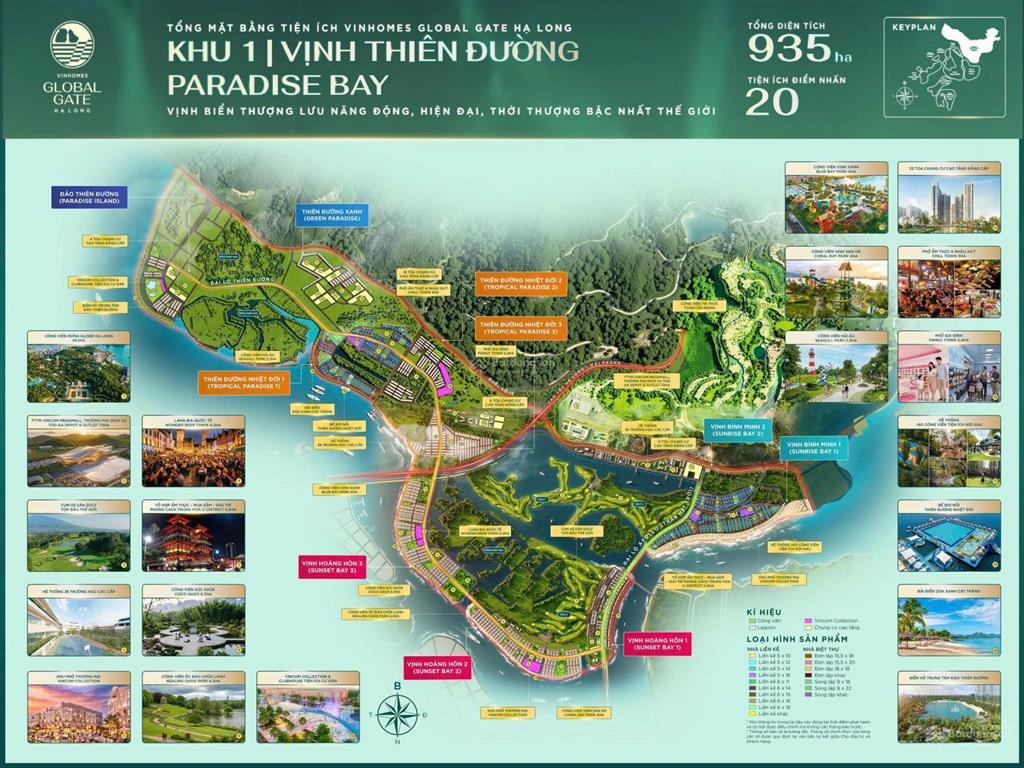 Vinhomes hạ long xanh  giãn xây 50m2  chỉ từ 1 tỷ 4