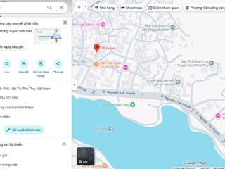 Bán đất trung tâm việt trì  cam kết chính chủ