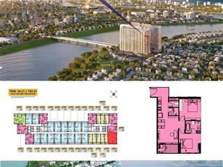 Căn hộ 2pn view sông  ngay trung tâm đà nẵng giá chỉ từ 4tỷ  chiết khấu đến 17%  hỗ trợ vay 70%