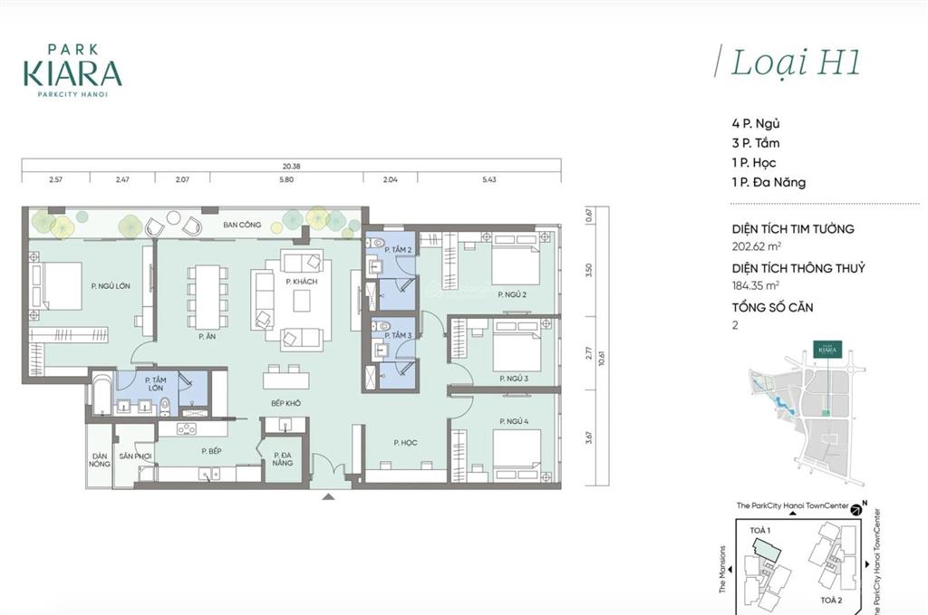 Bán penthouse parkiara 195m2, nhận nhà ngay, view thoáng vĩnh viễn