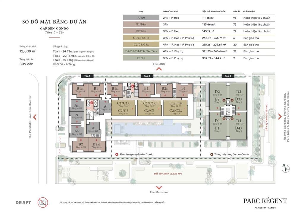 Cắt lỗ! bán nhanh căn 2 phòng ngủ 111m2 parc regent park city giá 112,61tr/m2