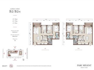 Cần bán căn b2 145m² tầng trung vip nhất parc regent, park city.