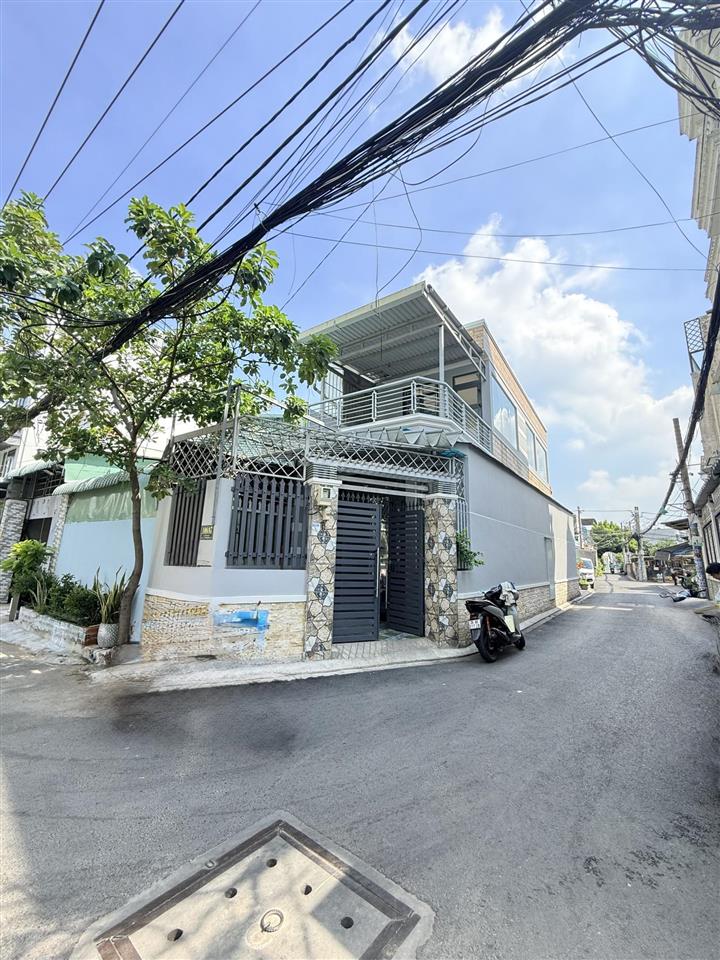 Mặt tiền kinh doanh lô góc hẽm xe tải thông 7m |68m2| đường lâm thị hố quận 12